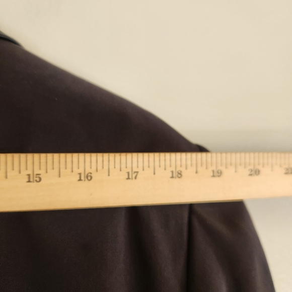 BLOOMINGDALES Women's Blazer Size 16 Black Shoulder Pads Beaded VTG Whimsigoth - Picture 7 of 10